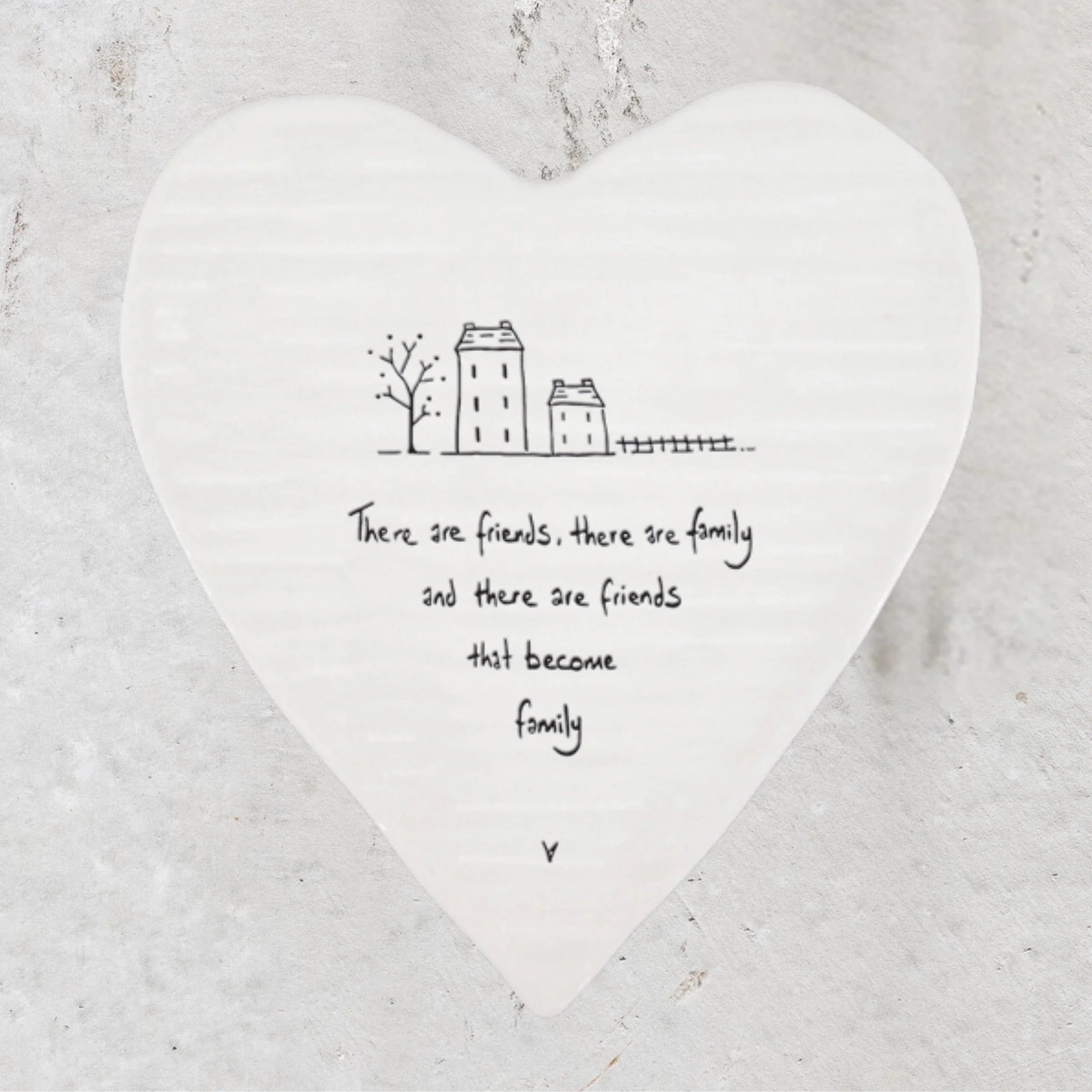 Message Coasters Friends are family LittleLintons