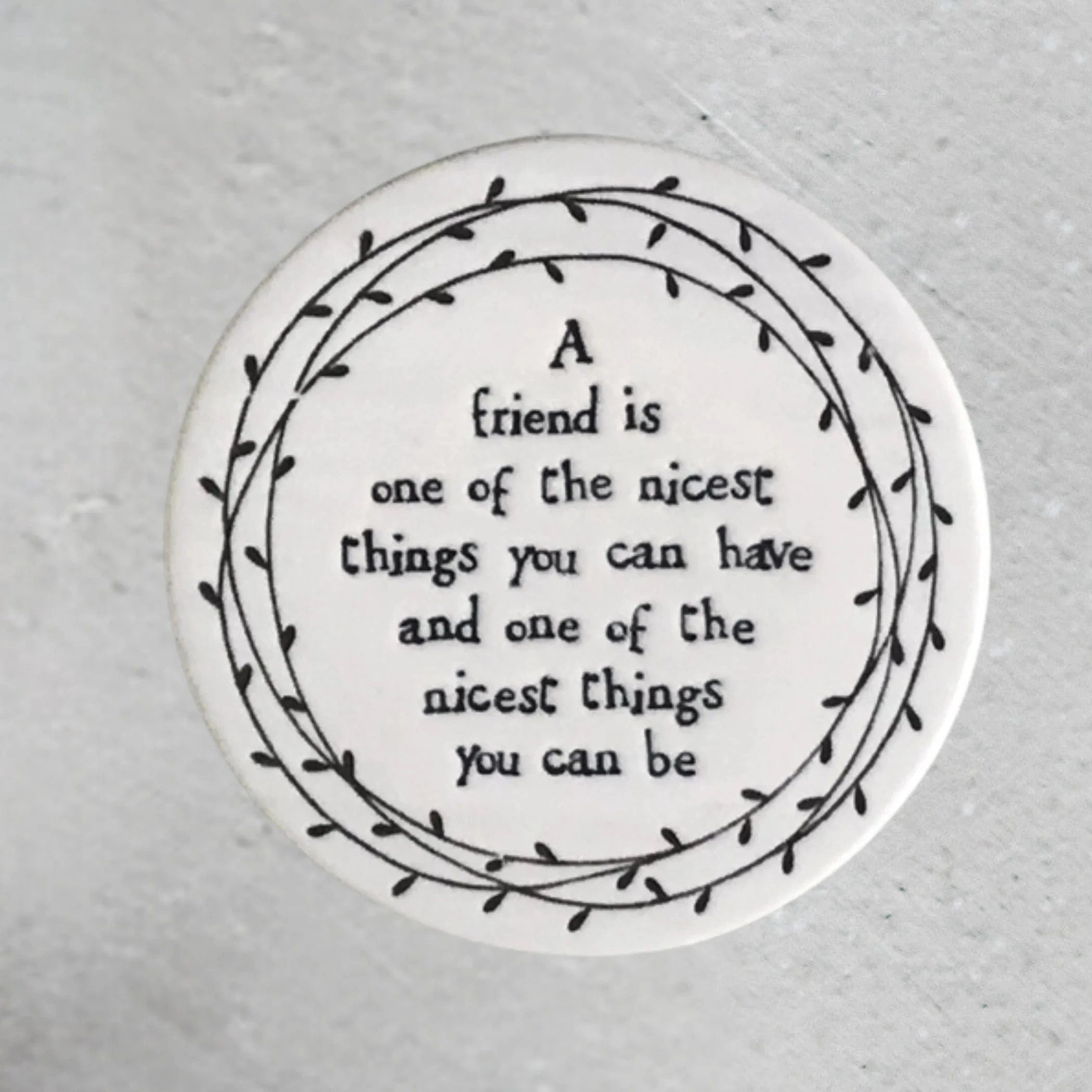 Message Coasters Friends LittleLintons