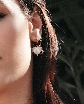 Lola Heart Hoops LittleLintons