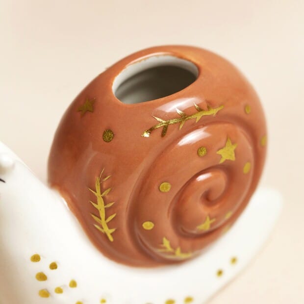 Snail vase