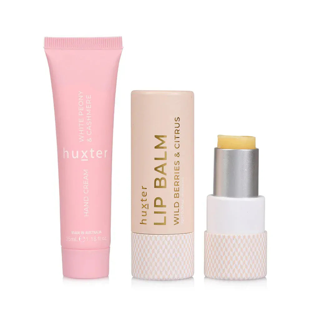 Huxter hand and lip duo White peony and cashmere LittleLintons