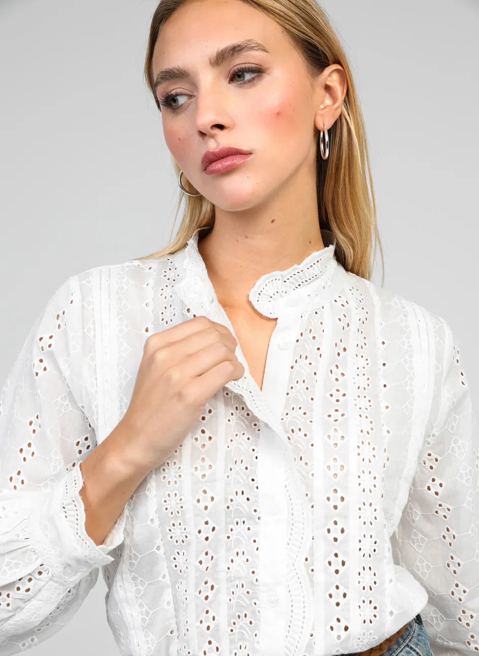 Sadileo lace shirt Ange