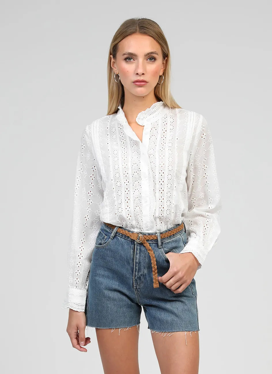 Sadileo lace shirt Ange