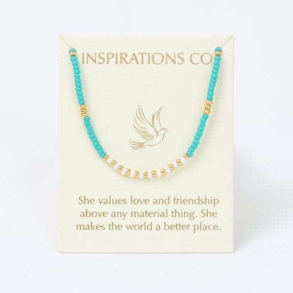 Inspiration necklace Aqua white gold LittleLintons