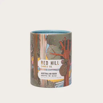 Red hill small Australiana candles Australian bush LittleLintons