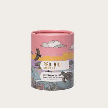 Red hill small Australiana candles Australian coast LittleLintons