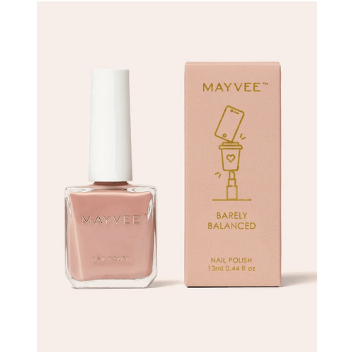 Mayvee toxin free nail polish Barely balanced LittleLintons