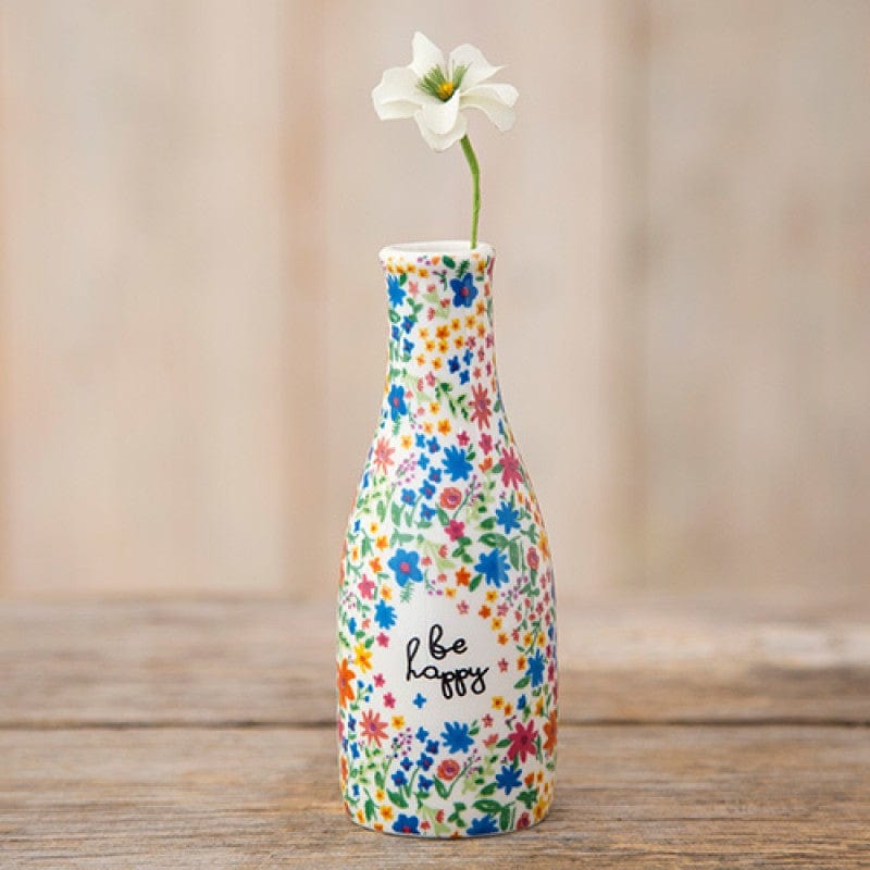 Bud vases Be happy LittleLintons