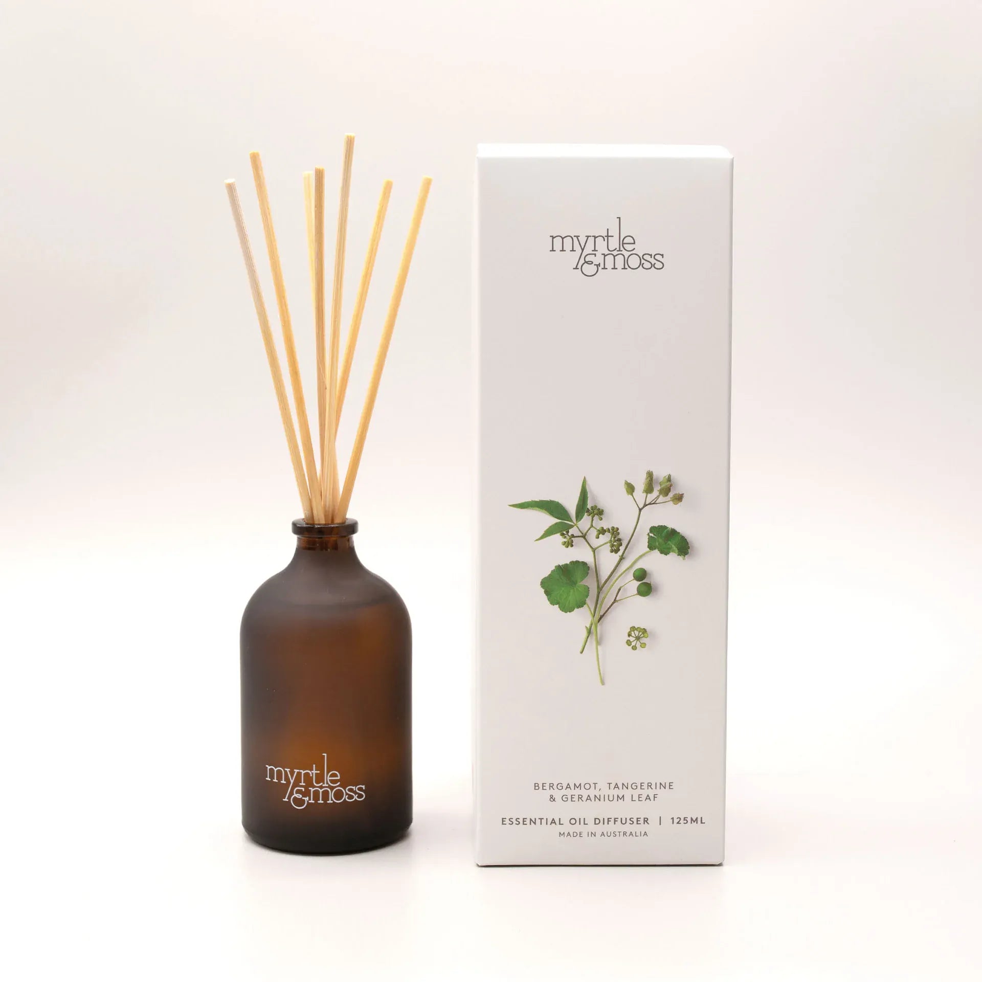 Myrtle & Moss Diffuser Bergamot,Tangerine, Geranium leaf Myrtle & Moss