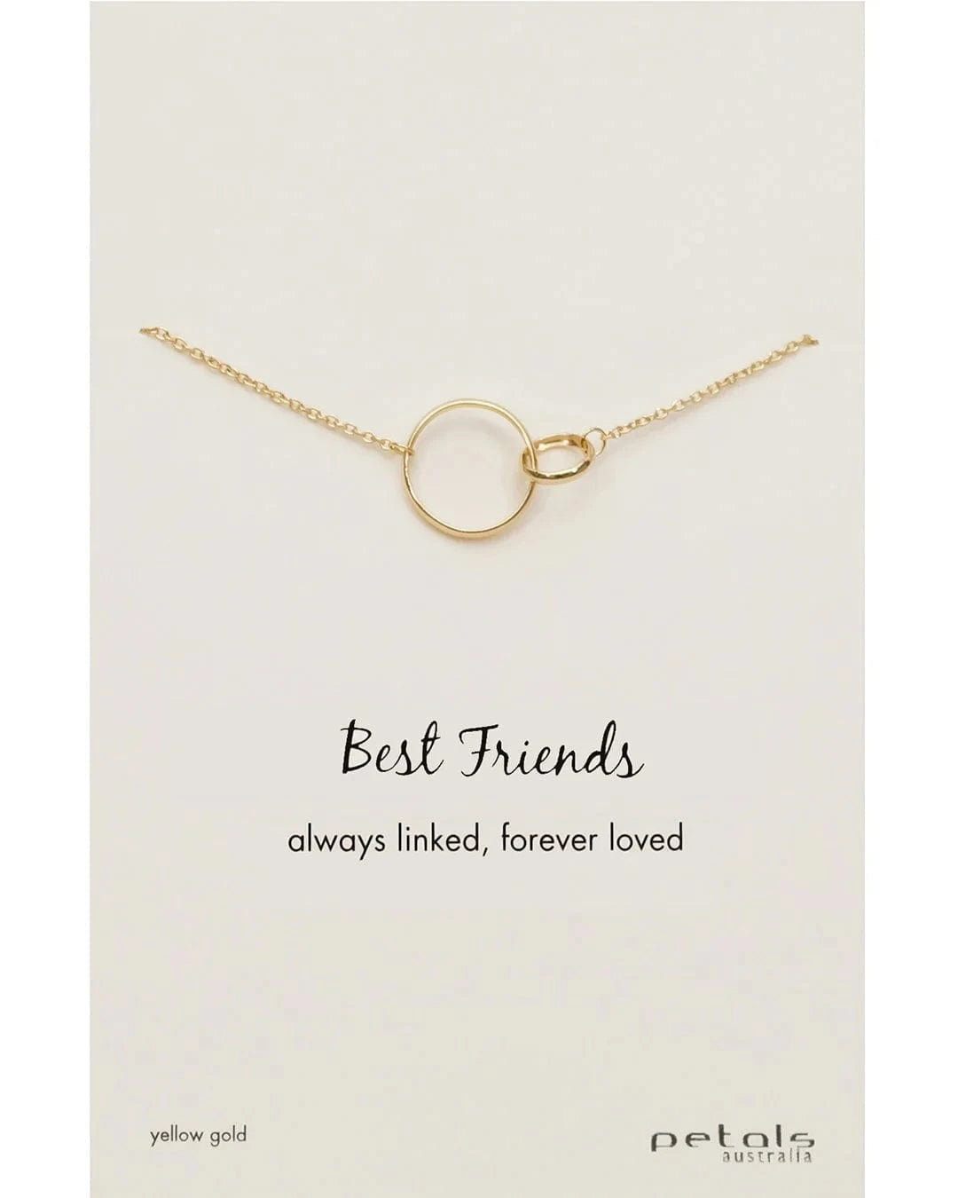 Blessed with love friends necklaces Best friends gold LittleLintons