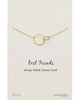 Blessed with love friends necklaces Best friends gold LittleLintons