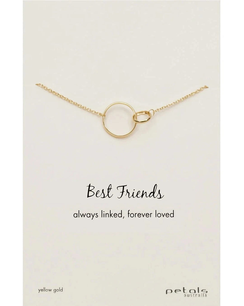 Blessed with love friends necklaces Best friends gold LittleLintons