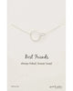 Blessed with love friends necklaces Best friends silver LittleLintons