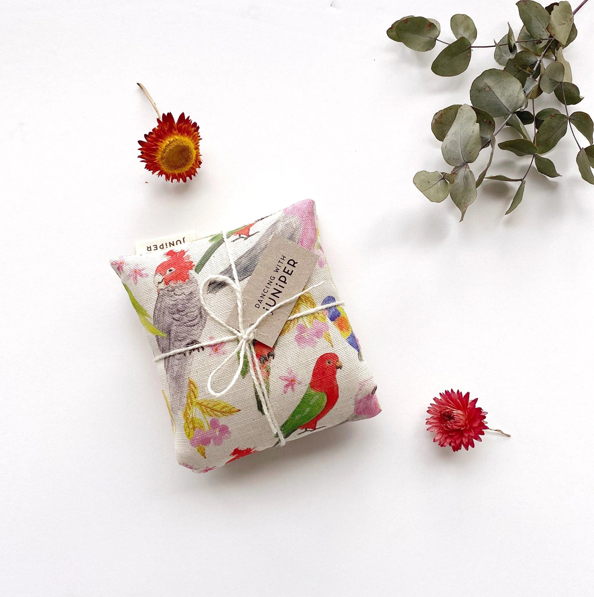 Dancing with Juniper Heat packs Birdies LittleLintons