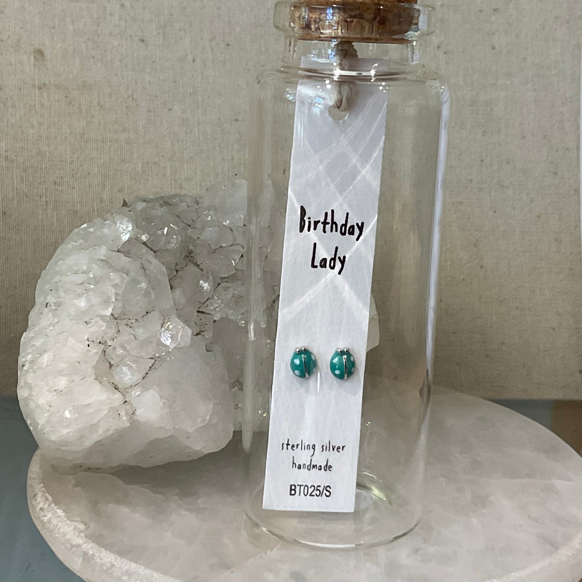 Bottled studs Birthday lady LittleLintons