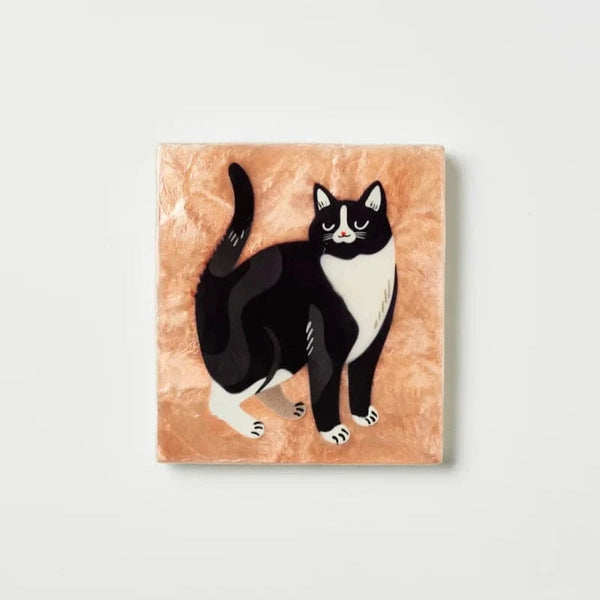 Cat tile hangers Black LittleLintons