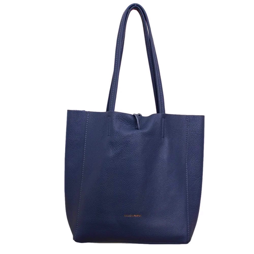 Maison leather tote Black med LittleLintons