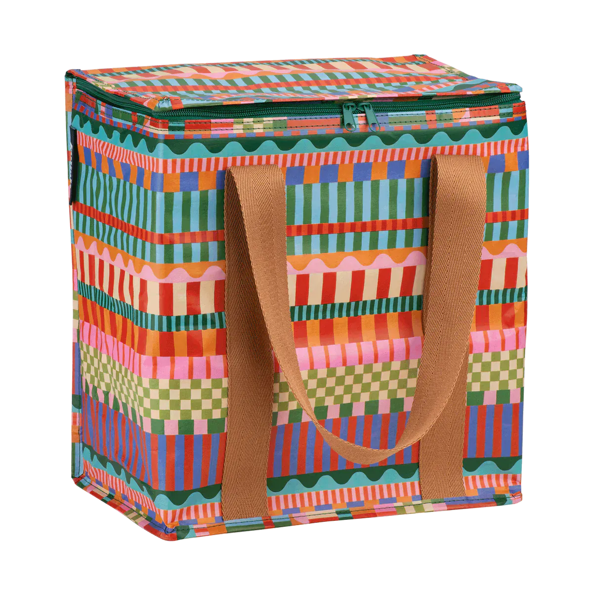 Kollab cooler bag Blocks and stripes Kollab