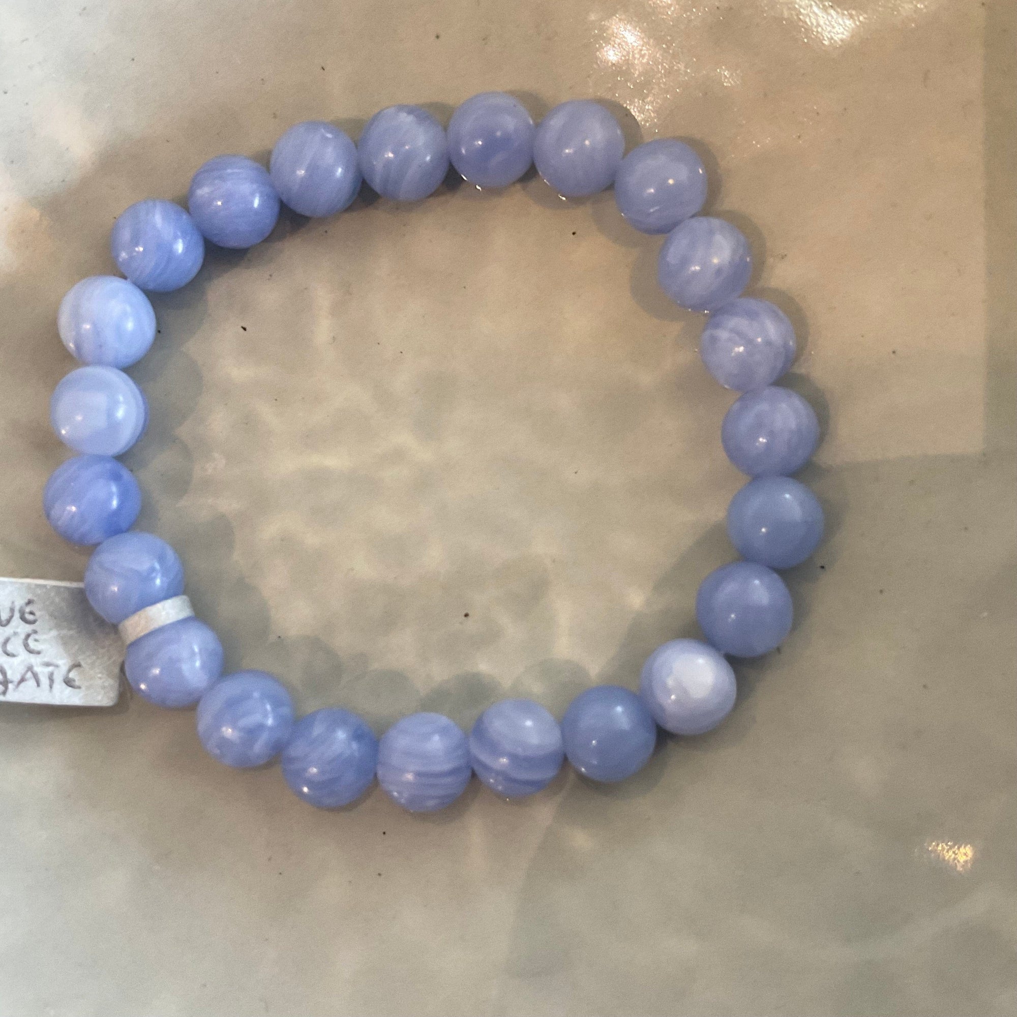 Gemstone bracelets Blue lace agate LittleLintons