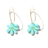 Emeldo daisies hoops Blue LittleLintons