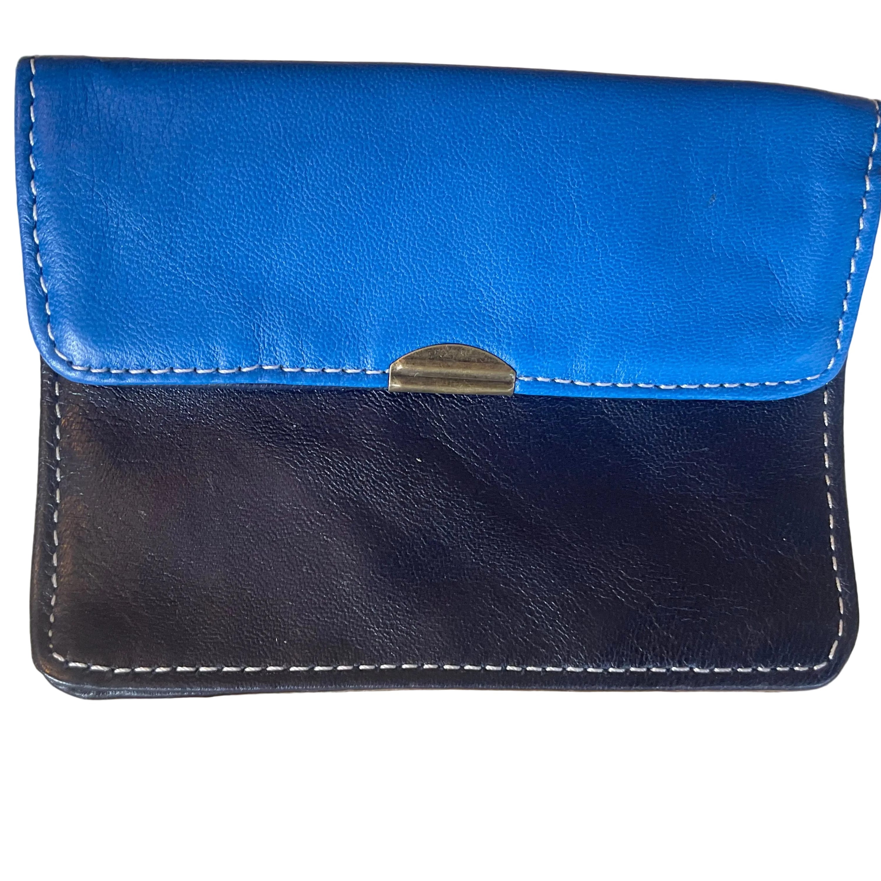 Leather purse Blues LittleLintons