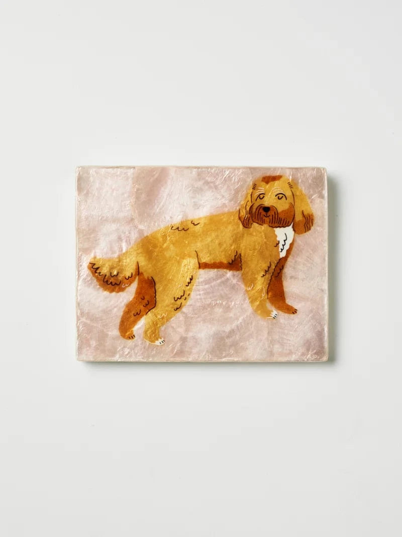 Dog lovers tile hangers Cavoodle LittleLintons