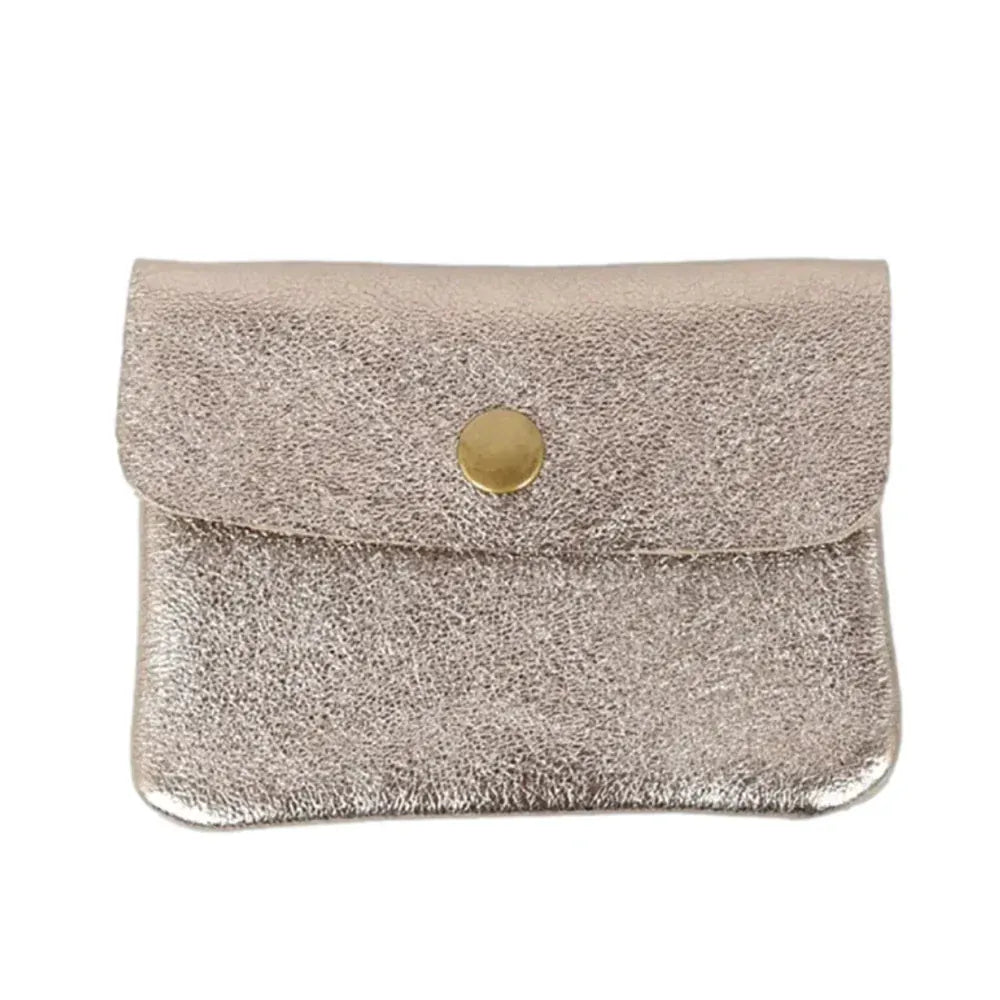 Maison leather purse Champagne LittleLintons