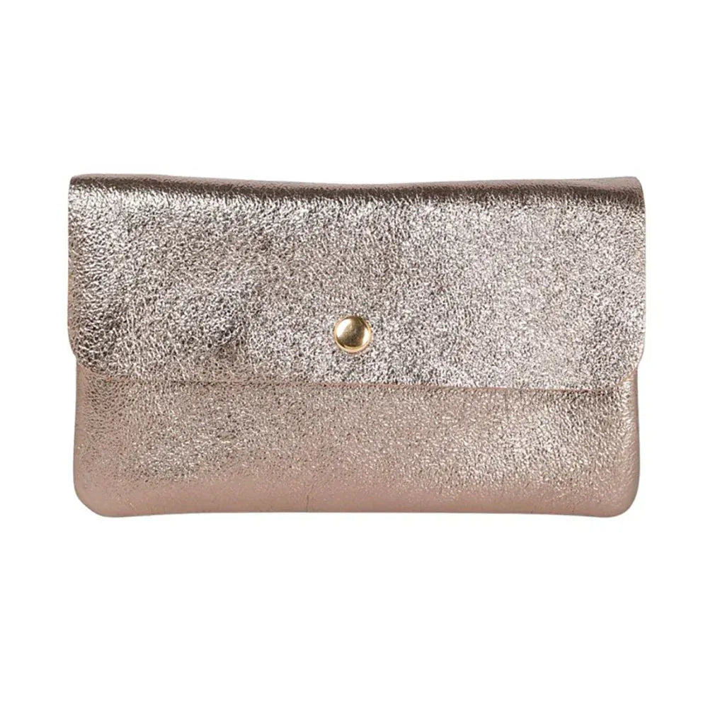 Maison metallic Cross body bag Champagne LittleLintons