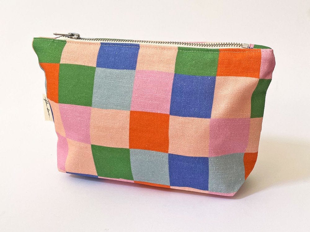 Zip pouches Check LittleLintons