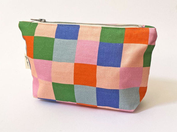 Zip pouches Check LittleLintons