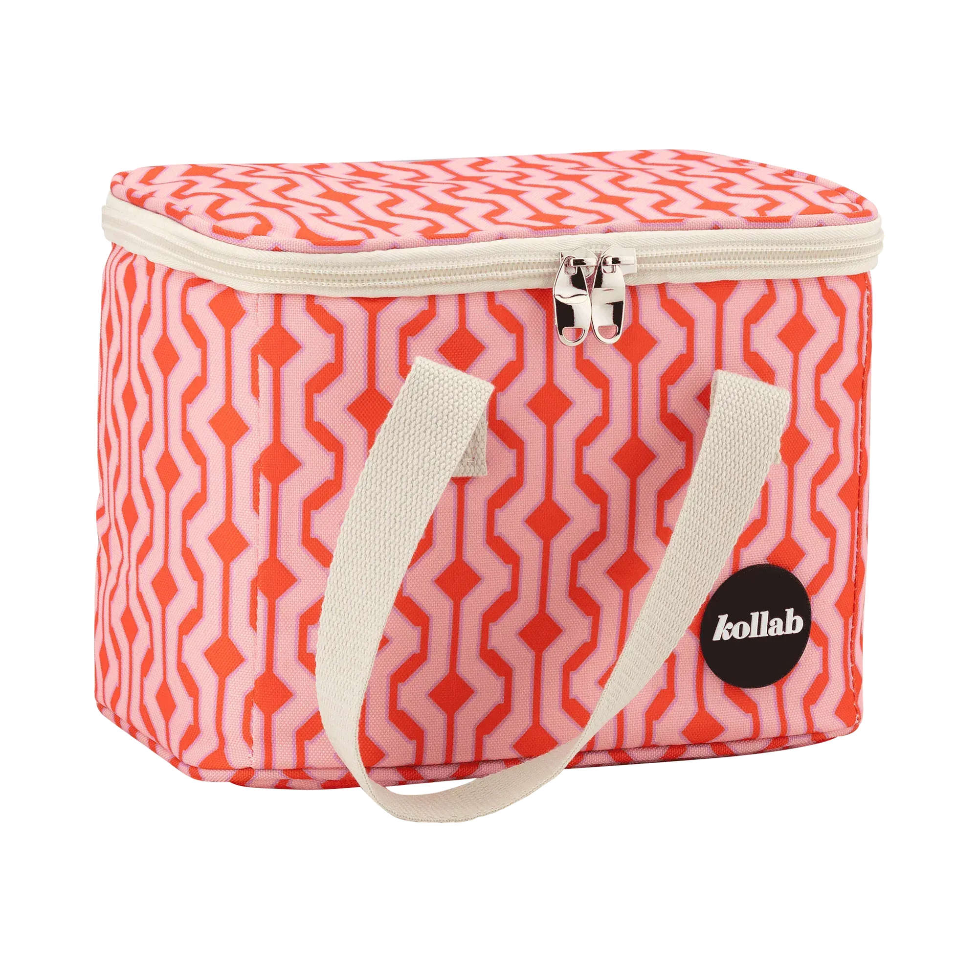 Kollab lunch box luxe Cherry zig zag Kollab