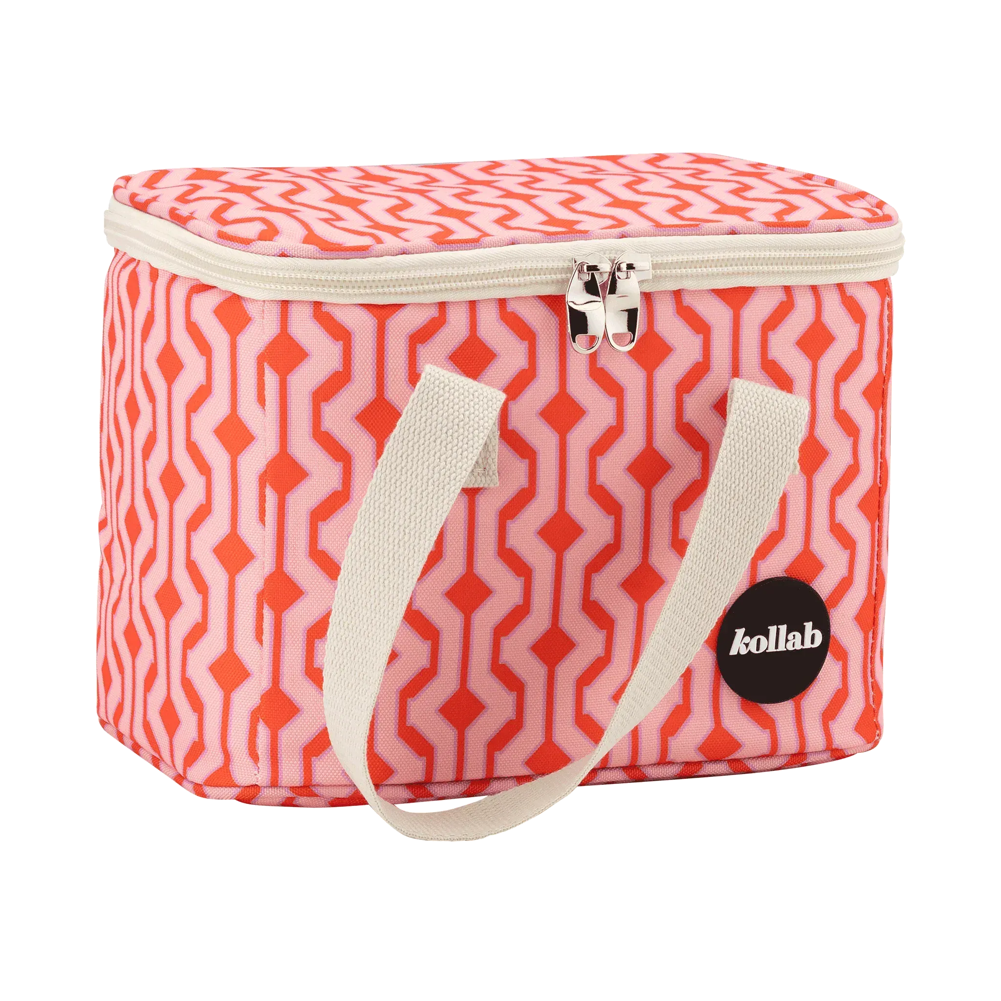 Kollab lunch box luxe Cherry zig zag Kollab