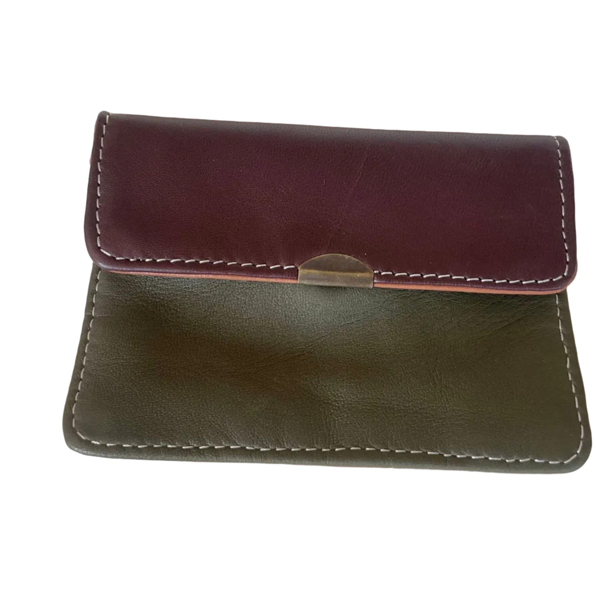 Leather purse Chocolate LittleLintons