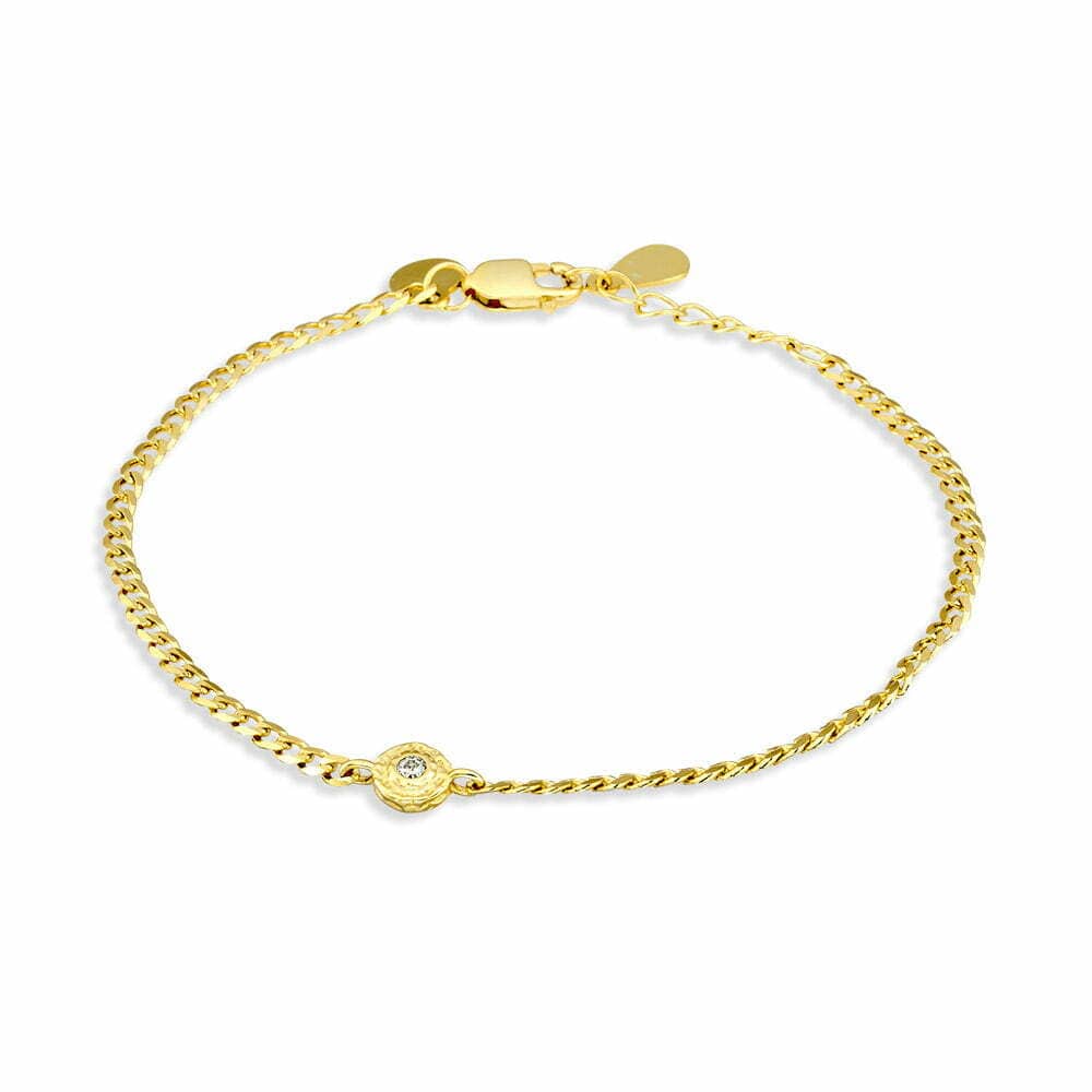 Mini disk bracelet Clear LittleLintons