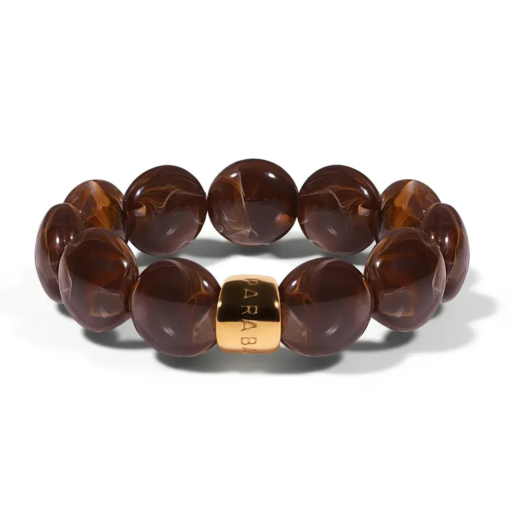 Parabaya Bombom bracelet Cocoa LittleLintons