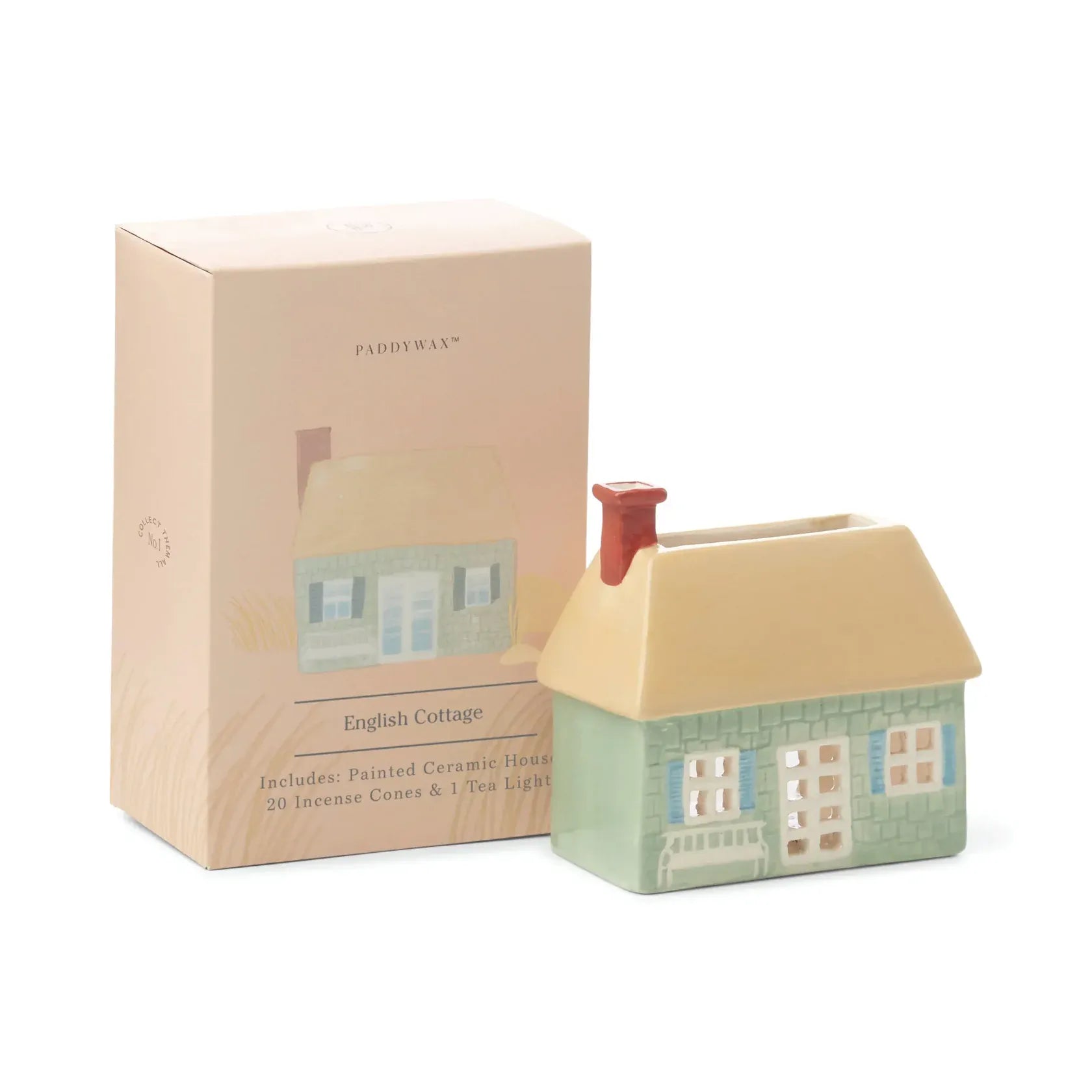 Incense & tea light houses Cottage LittleLintons