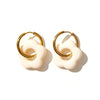 Emeldo Gloria hoops Cream LittleLintons