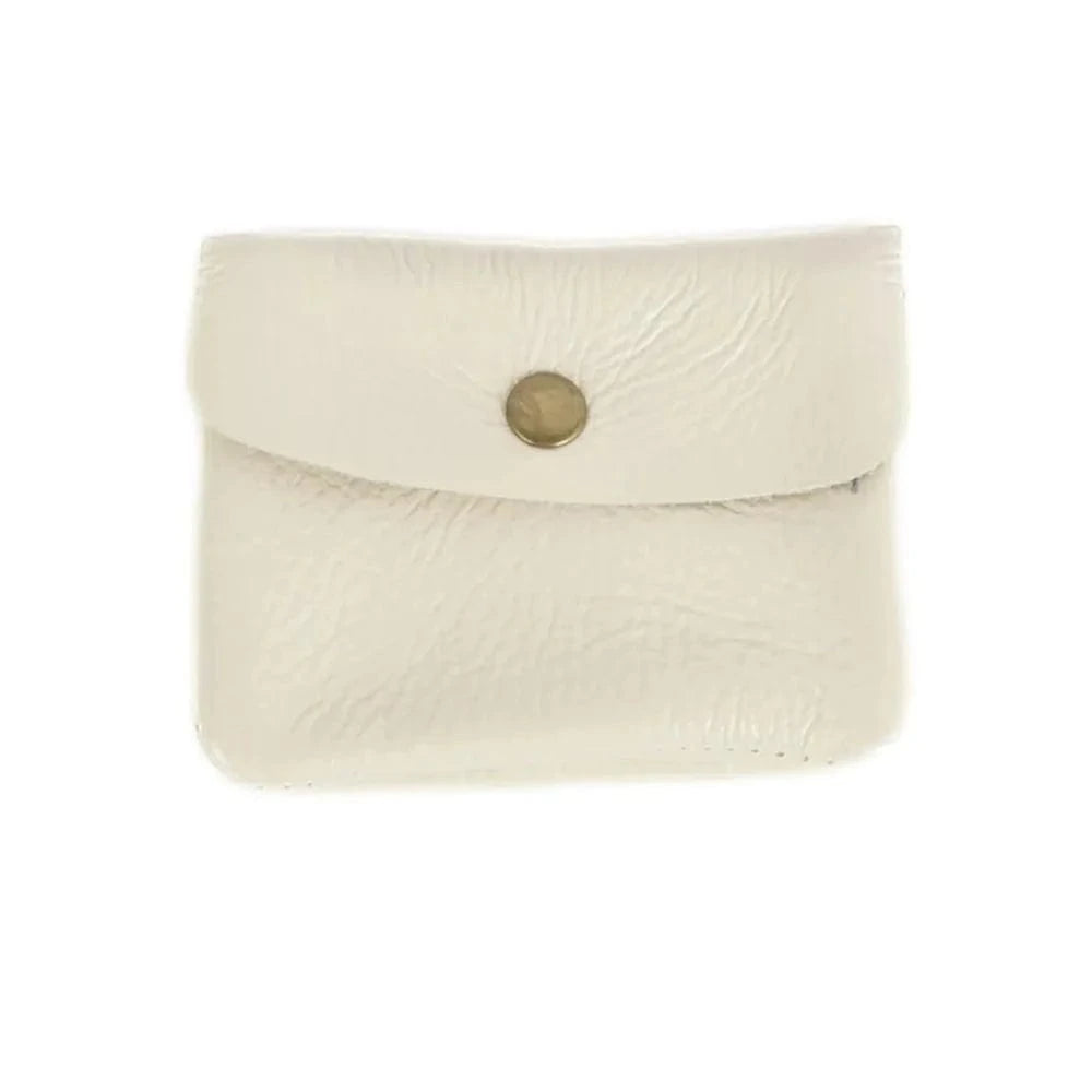 Maison leather purse Cream LittleLintons
