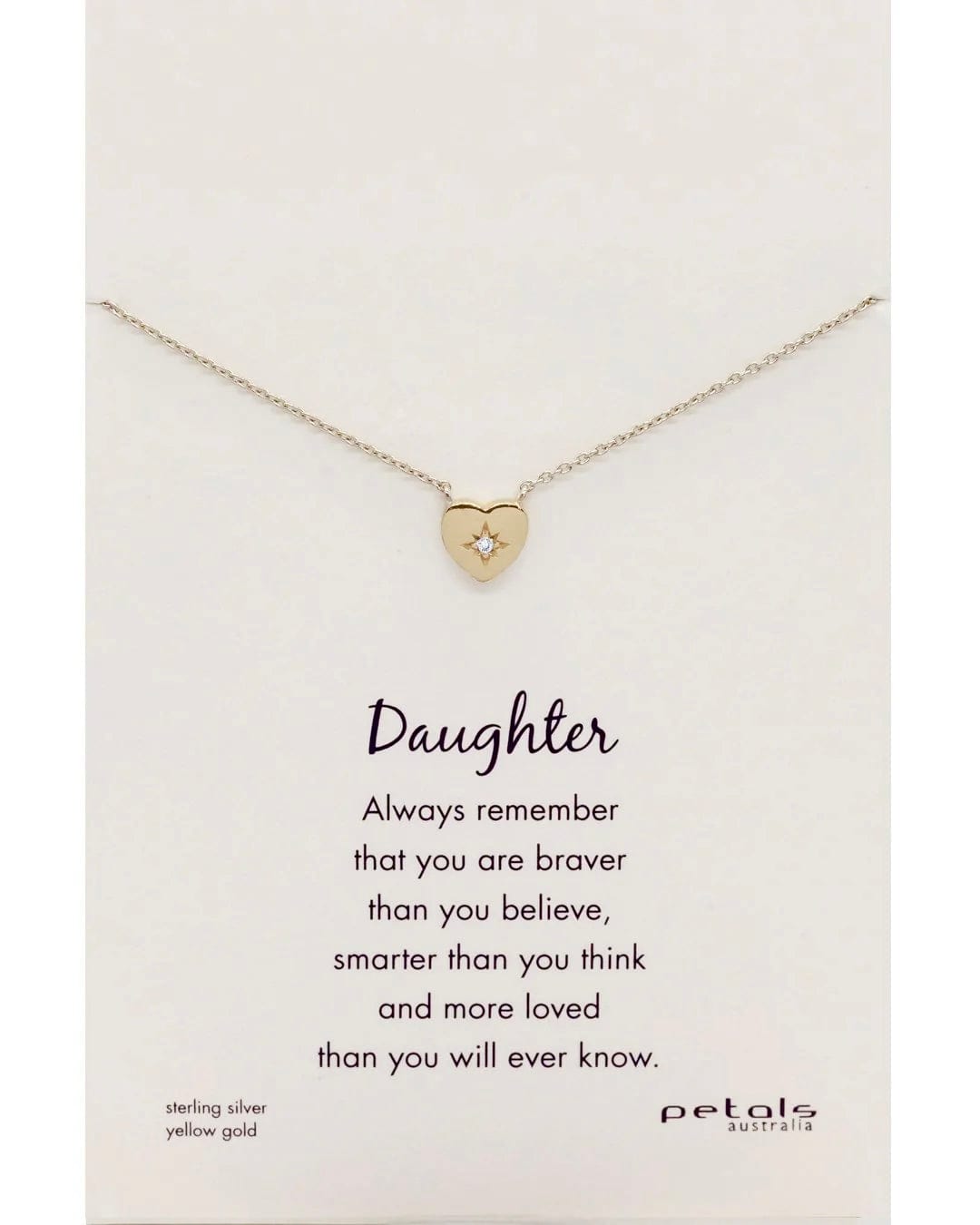 Family necklace Daughter gold LittleLintons