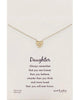 Family necklace Daughter gold LittleLintons