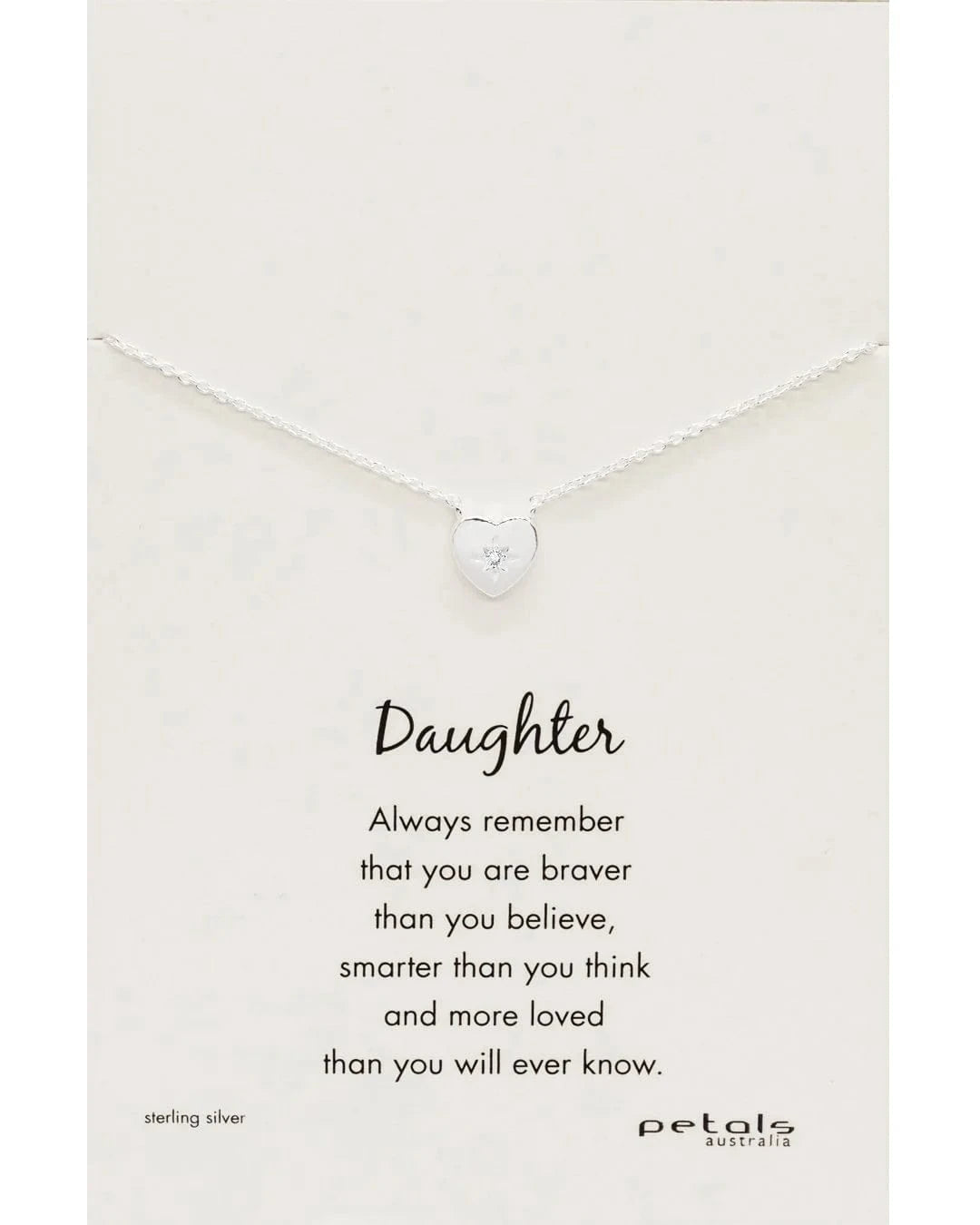Family necklace Daughter silver LittleLintons