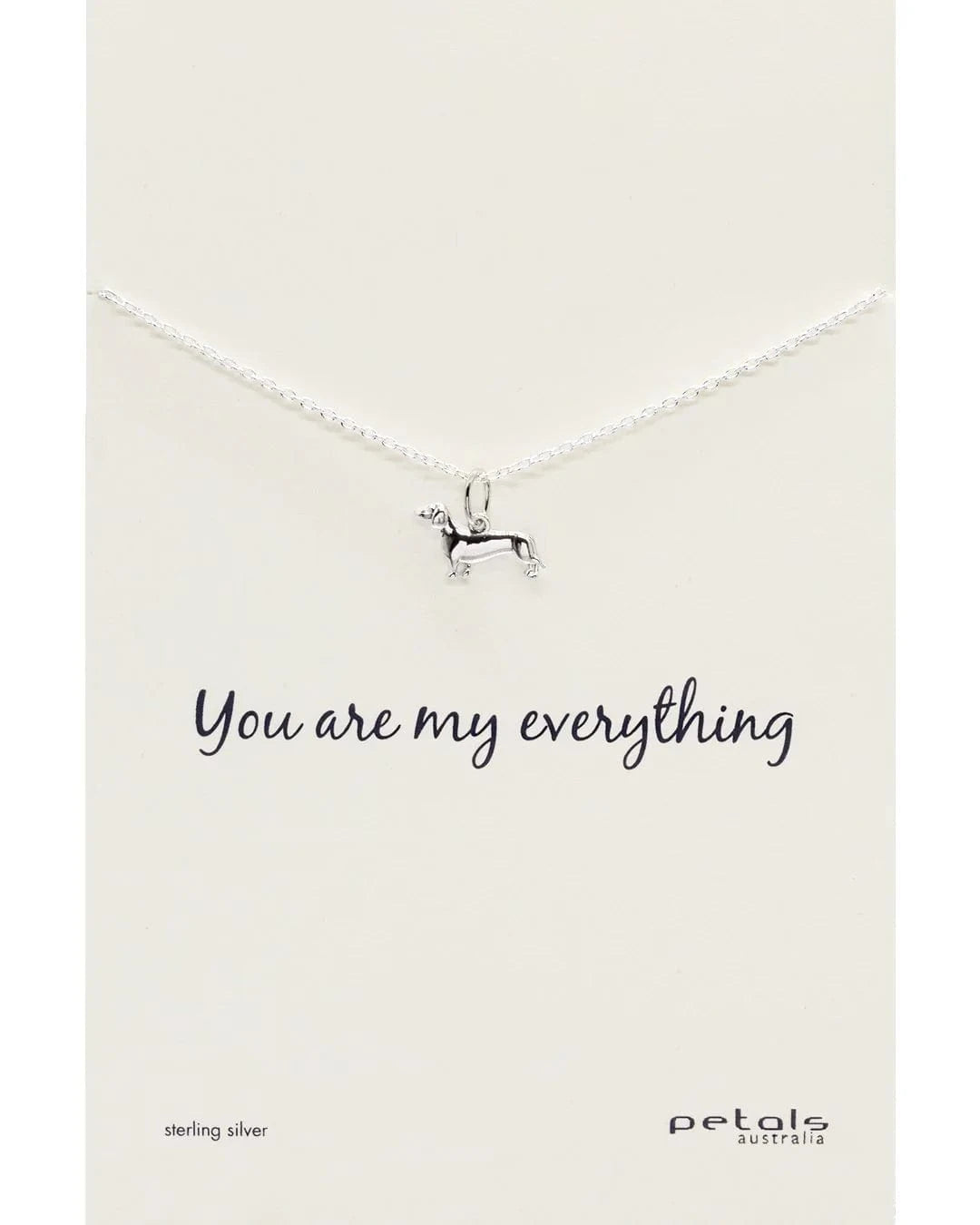 You’re my everything necklaces Doggy silver LittleLintons
