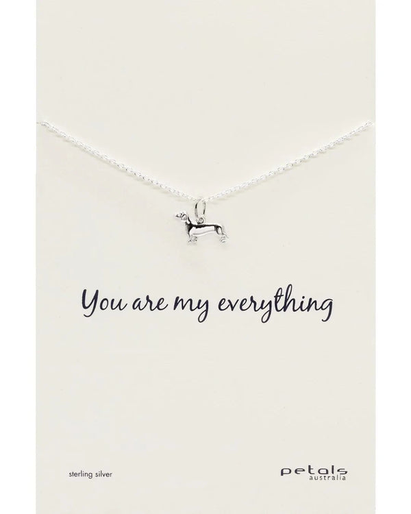 You’re my everything necklaces Doggy silver LittleLintons