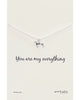 You’re my everything necklaces Doggy silver LittleLintons