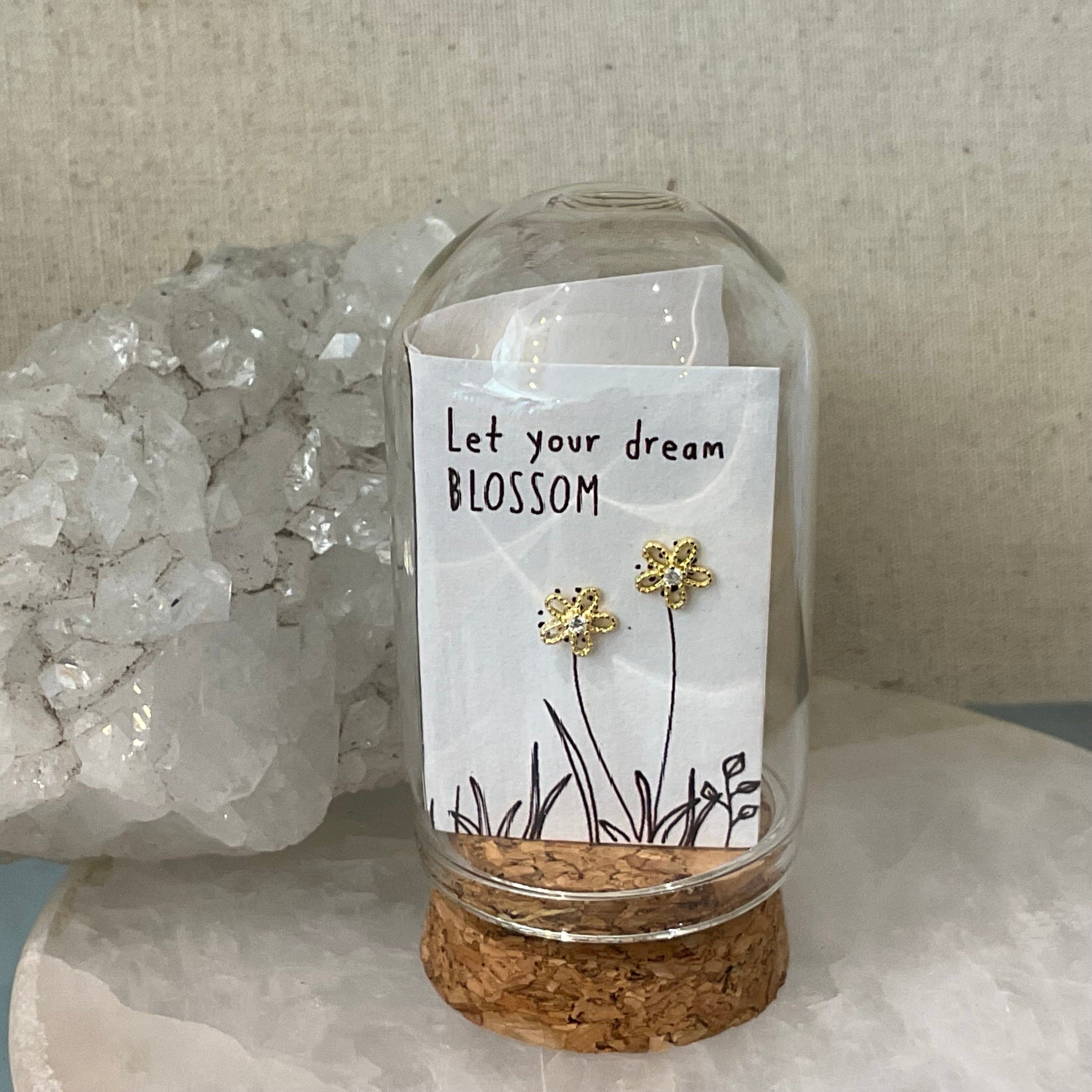 Bottled studs Dreams blossom LittleLintons