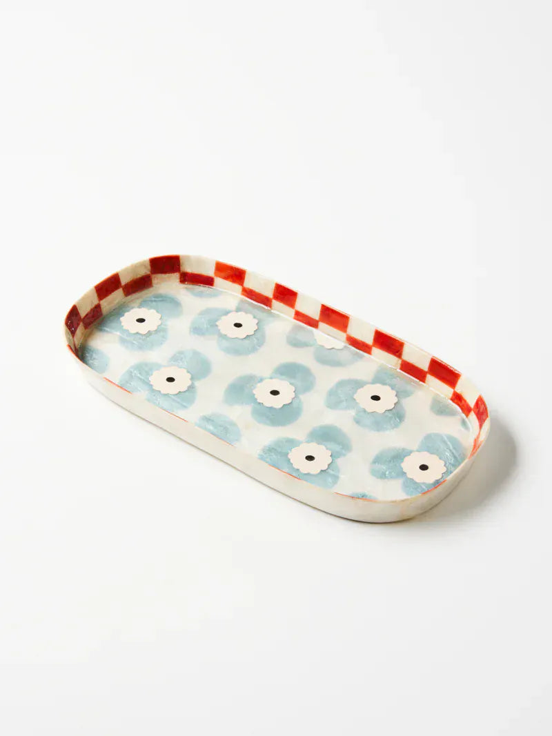 Paradis shell tray Floral LittleLintons