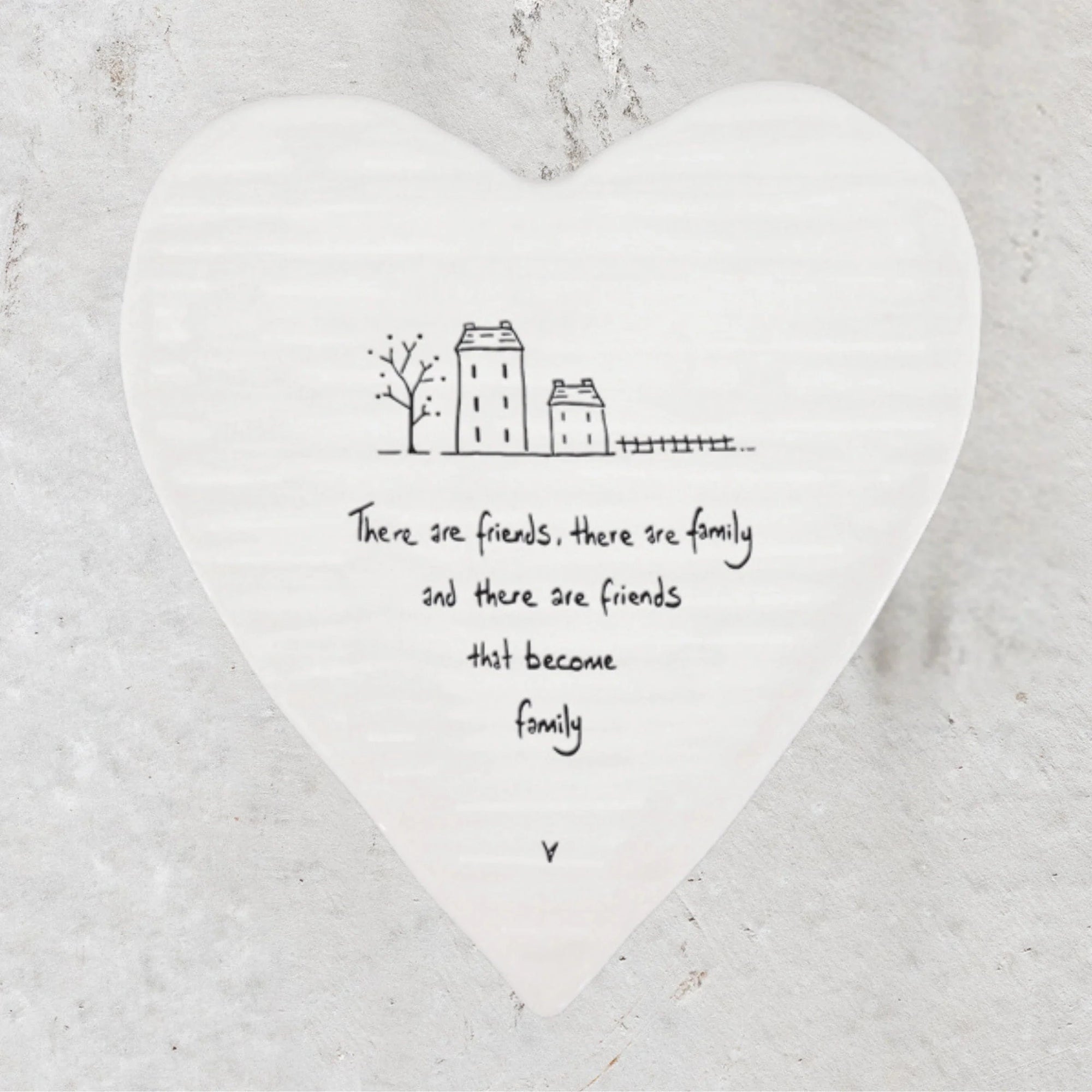 Message Coasters Friends are family LittleLintons