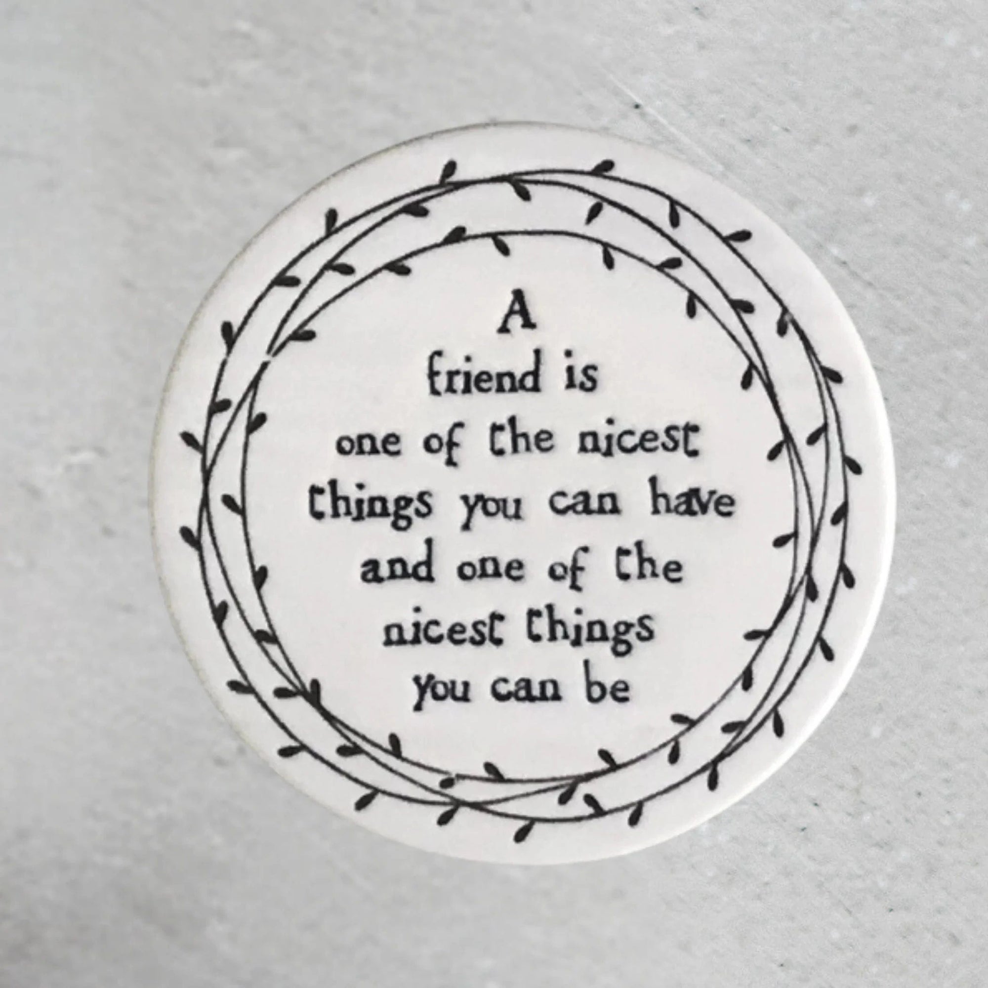 Message Coasters Friends LittleLintons