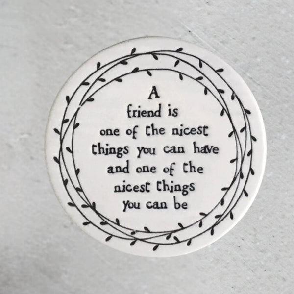 Message Coasters Friends LittleLintons
