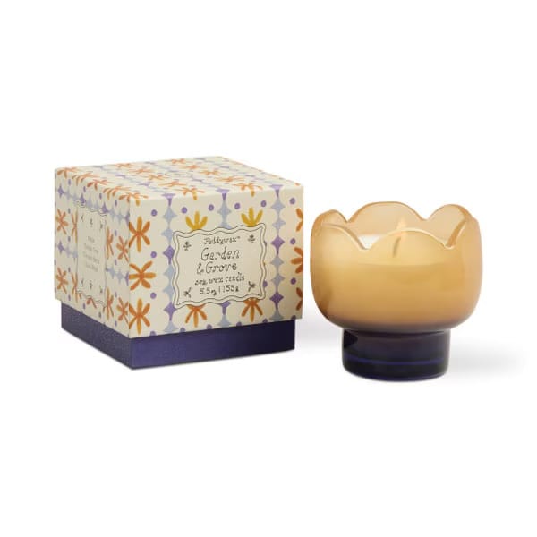 Tulip glass Candles Garden and grove LittleLintons
